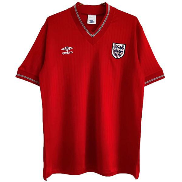 England away vintage retro soccer jersey maillot match men's second sportswear football shirt 1984-1986
